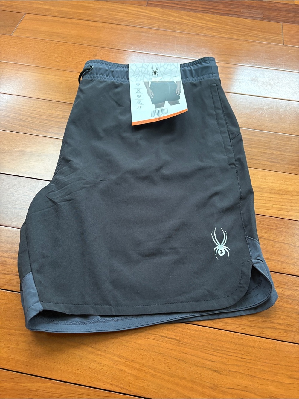 Spyder Black Men's Performance Athletic Shorts